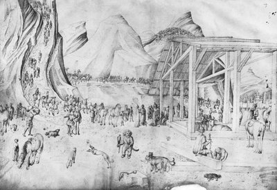 Adoration of the Magi, from Jacopo Bellini